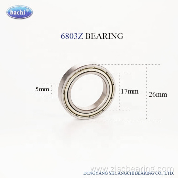 6803 bearing size 17*26*5 Deep Groove Ball Bearings